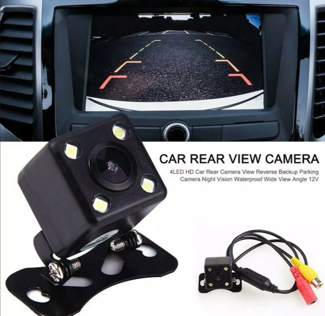 170° Car Reverse Camera Rear View Night Vision Parking Backup Waterproof CCD