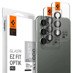 [2 Pack] Galaxy S24 / S23 Plus / S23 Camera Lens Protector EZ Fit Optik Pro