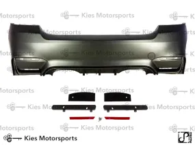 2007-2012 BMW 3 Series (E92 / E93) M4 Style Rear Bumper Conversion NO PDC