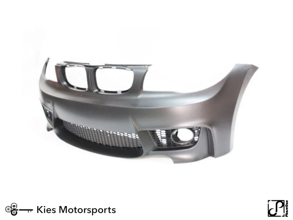 2008-2012 BMW 1 Series (E82) 1M Style Front Bumper Conversion