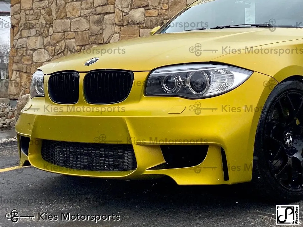 2008-2012 BMW 1 Series (E82) 1M Style Front Bumper Conversion