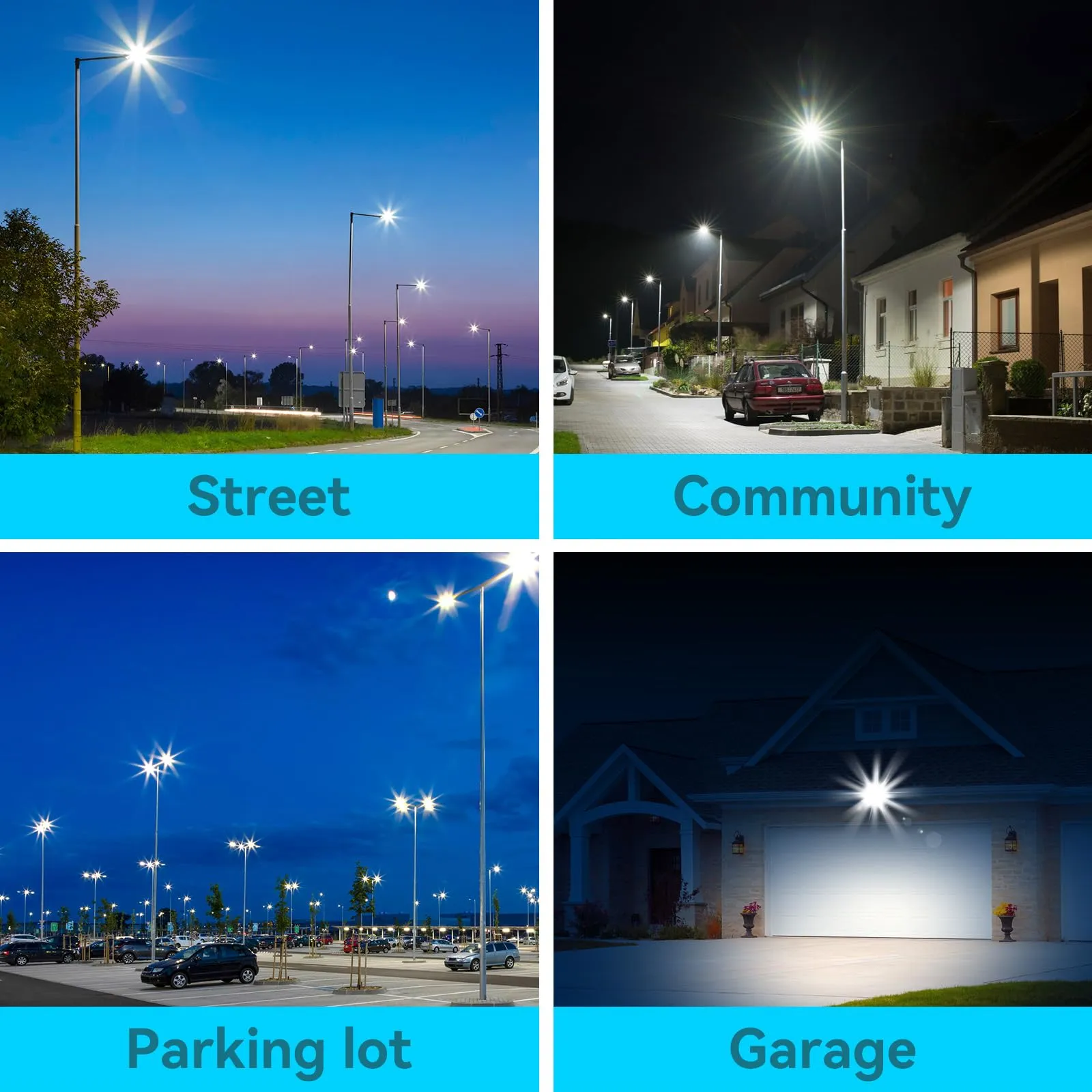 200W 400W All in one solar Parking Lot Lights -30,000 lumens