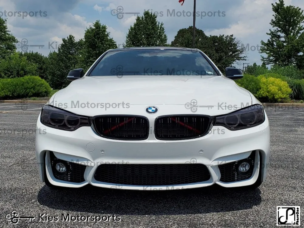 2014-2020 BMW 4 Series (F32 / F33 / F36) M4 Style Front Bumper Conversion Kit [Also Fits Gran Coupe]