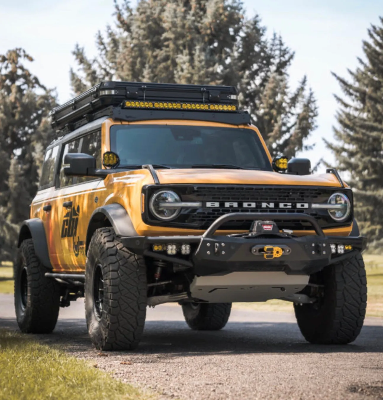 2021  Ford Bronco CBI Baja Front Bumper