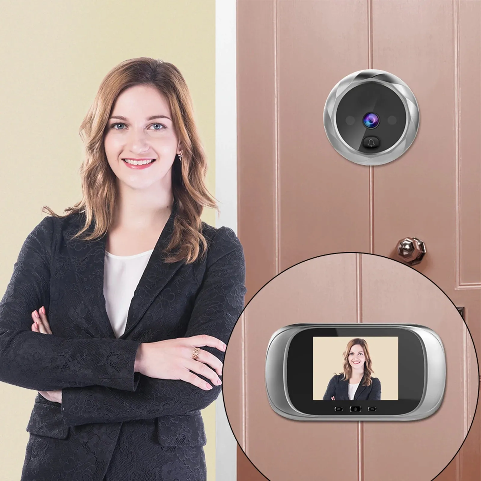 2.8" LCD Color Screen Peephole Camera