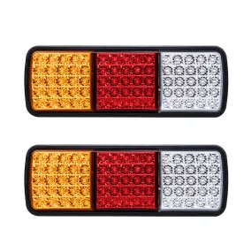 2x LED Tail Lights Stop Indicator Reverse 12V Ute Trailer Caravan Truck Boat ADR