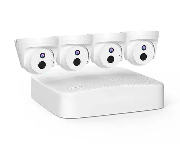 4 Channel PoE HD Video Security Kit, Conch Camera