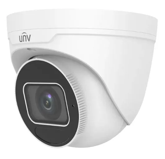 4K  LightHunter Turret Dome IP Surveillance Camera with Audio and 2.8-12mm Variable Focus Lens & IR