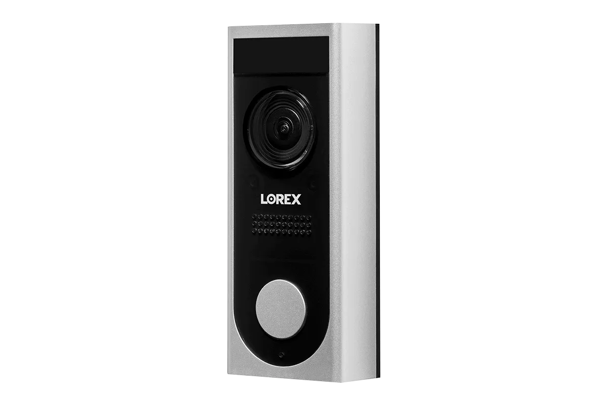 8-Channel NVR Fusion System with Four 4K (8MP) IP Cameras and a Wi-Fi Video Doorbell