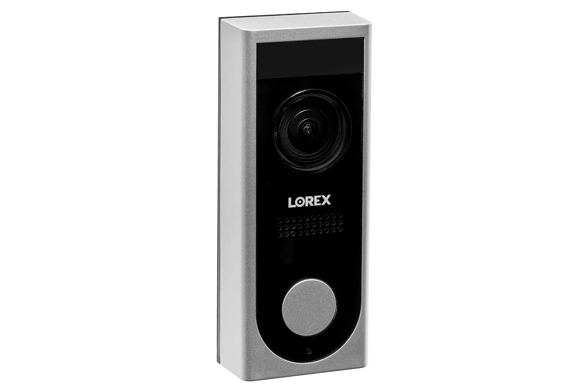 8-Channel NVR Fusion System with Four 4K (8MP) IP Cameras and a Wi-Fi Video Doorbell