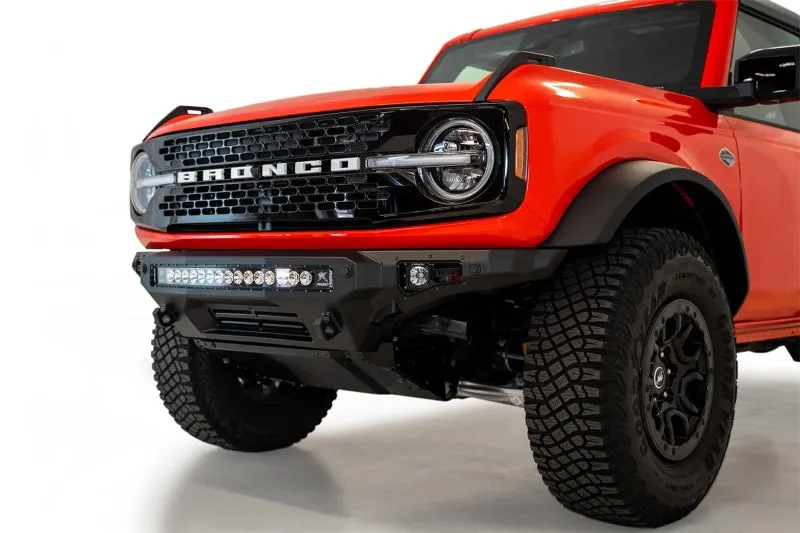 Addictive Desert Designs 2021  Ford Bronco Stealth Fighter Front Bumper w/ Winch Mount