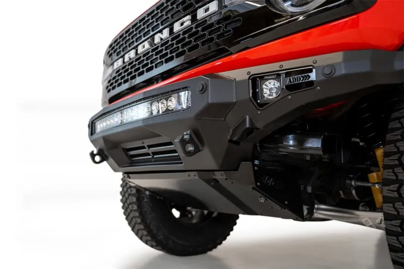 Addictive Desert Designs 2021  Ford Bronco Stealth Fighter Front Bumper w/ Winch Mount