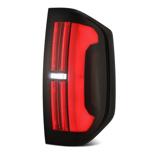 AlphaRex NOVA-Series Prismatic Alpha-Black LED Tail Lights | 2014-2021 Toyota Tundra