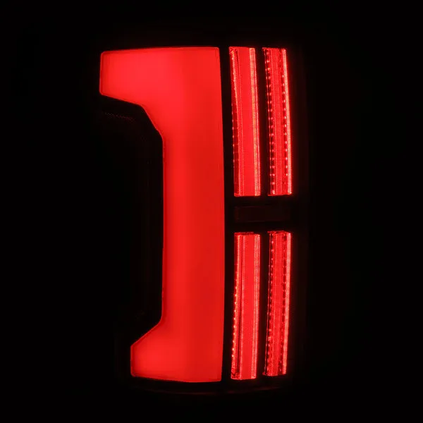 AlphaRex NOVA Series Prismatic Tail Lights Alpha-Black | 2007-2013 Toyota Tundra