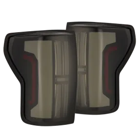 AlphaRex NOVA Series Prismatic Tail Lights Alpha-Black | 2007-2013 Toyota Tundra