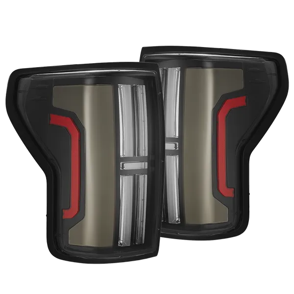 AlphaRex NOVA Series Prismatic Tail Lights Black | 2007-2013 Toyota Tundra