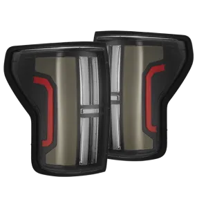 AlphaRex NOVA Series Prismatic Tail Lights Black | 2007-2013 Toyota Tundra