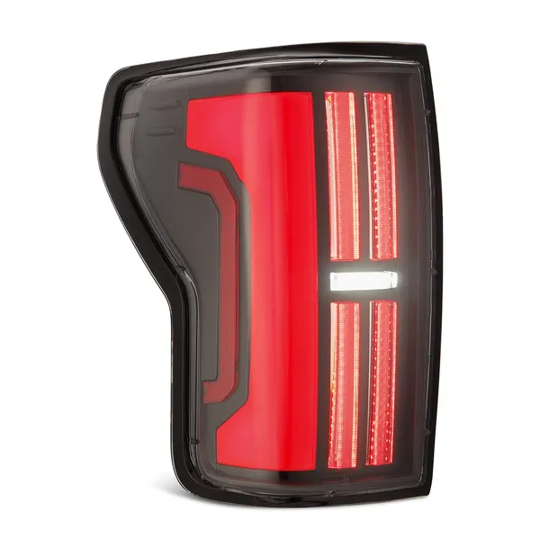 AlphaRex NOVA Series Prismatic Tail Lights Black-Red | 2007-2013 Toyota Tundra