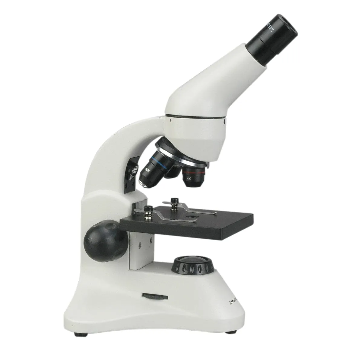 AmScope M120 Series Student Monocular Compound Microscope 40X-1000X Magnification with Dual Light and 1MP Camera