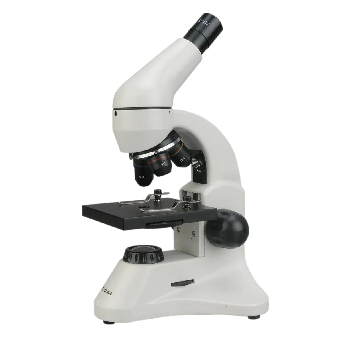 AmScope M120 Series Student Monocular Compound Microscope 40X-1000X Magnification with Dual Light and 1MP Camera