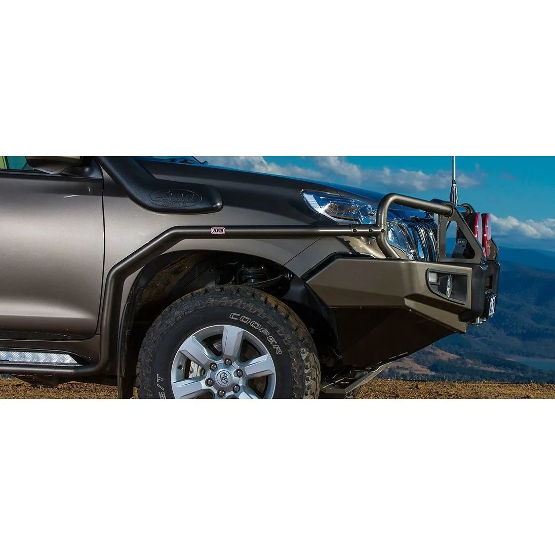 ARB 2010-13 Lexus GX460/Prado 150 Deluxe Bull Bar - Suits Parking Sensors #3421780