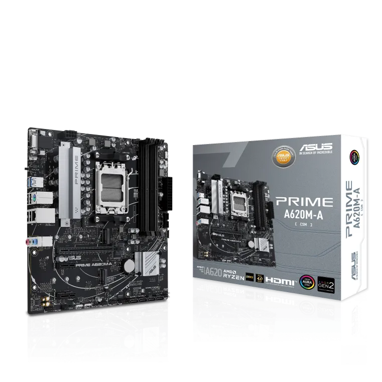 ASUS PRIME A620M-A-CSM DDR5,Socket AM5 mATX Motherboard