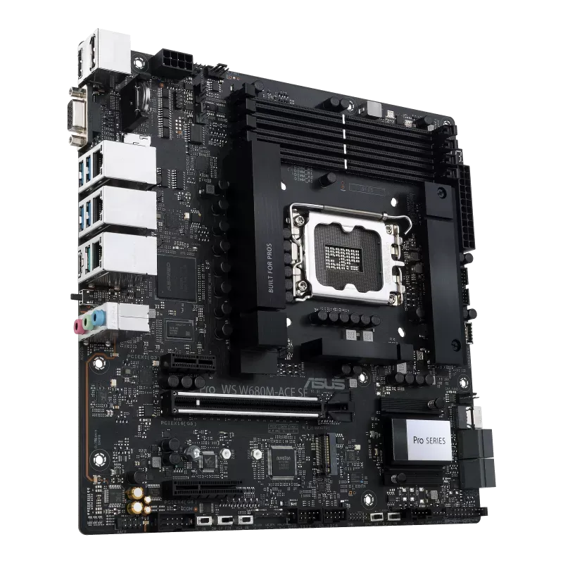 ASUS Pro WS W680M-ACE SE DDR5, Intel W680, LGA 1700 ATX Workstation Motherboard