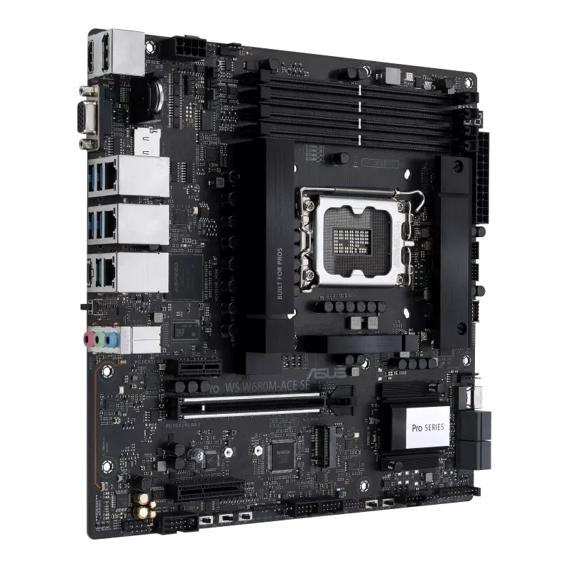 ASUS Pro WS W680M-ACE SE DDR5, Intel W680, LGA 1700 ATX Workstation Motherboard