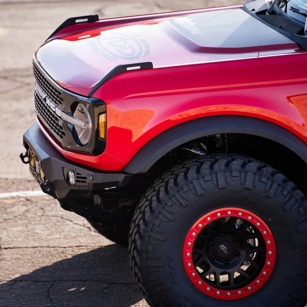 Baja Bomber Front Bumper for Ford Bronco (2021-2024)