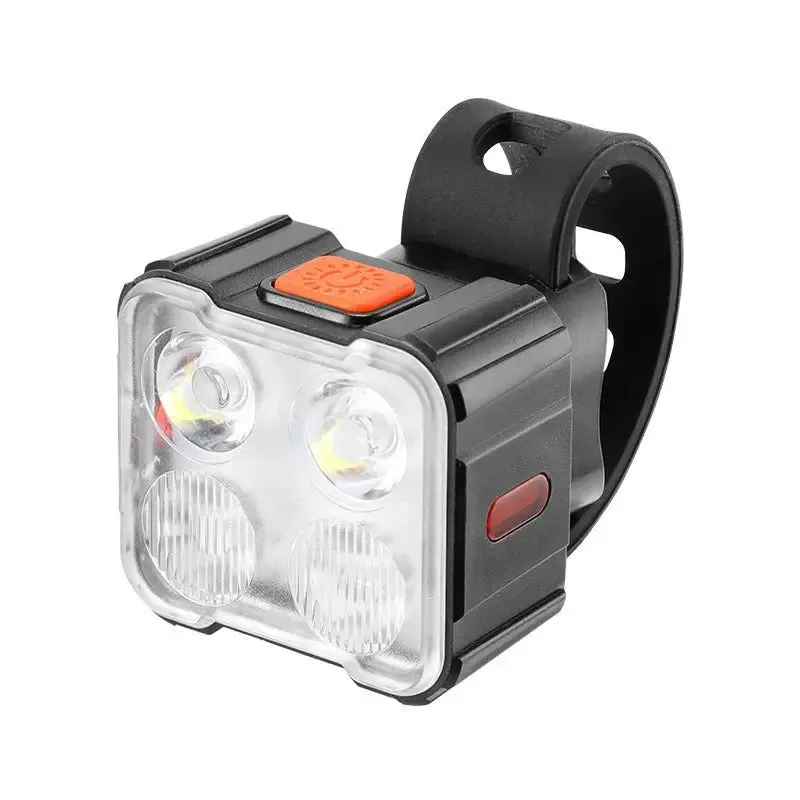 Bicycle lights, headlights, mountain bikes, night riding lights, night flashlights, road bikes, warning lights, taillights, ridi