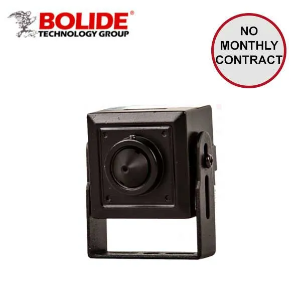 Bolide - IP / 2MP / Network Pinhole Camera / Fixed / 3.7mm Lens / Multiple Streams / Facial Recognition / 12VDC