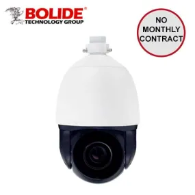 Bolide - IP / 5MP / Network PTZ Dome Camera / Varifocal / 4.98 ~ 199.2mm Lens / 40x Optical Zoom / WDR / Multiple Streams / Auto Tracking / 24VAC / IP67