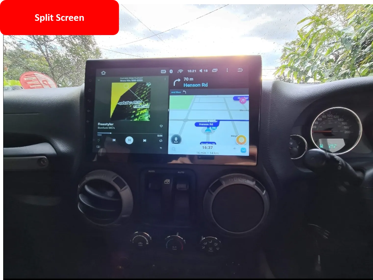 Car Dealz 10.2" Android 10.0 Honda CR-V CRV 1995 - 2001 In Dash Plus OEM Fascia