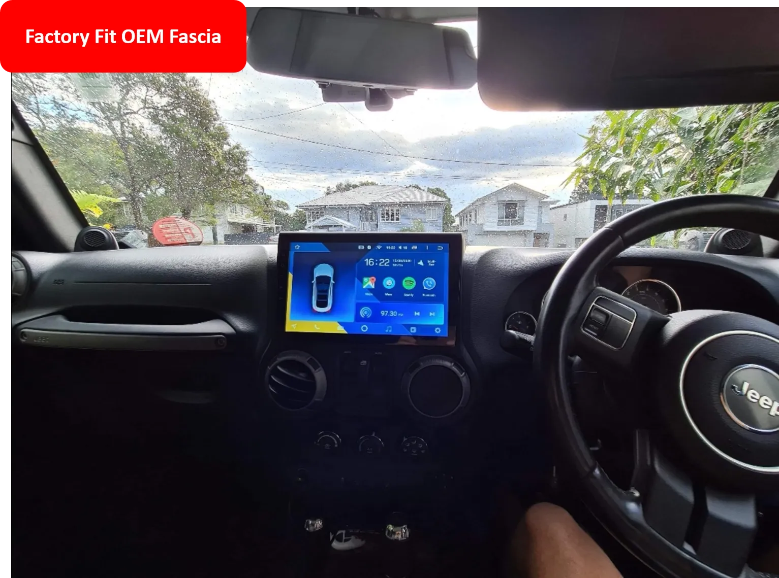 Car Dealz 10.2" Android 10.0 Honda CR-V CRV 1995 - 2001 In Dash Plus OEM Fascia