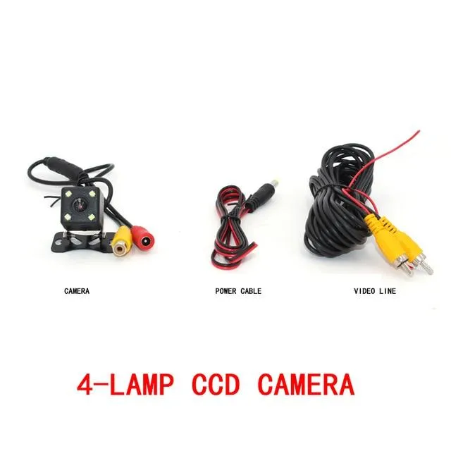 Car Rear View Camera 8 LED Night Vision