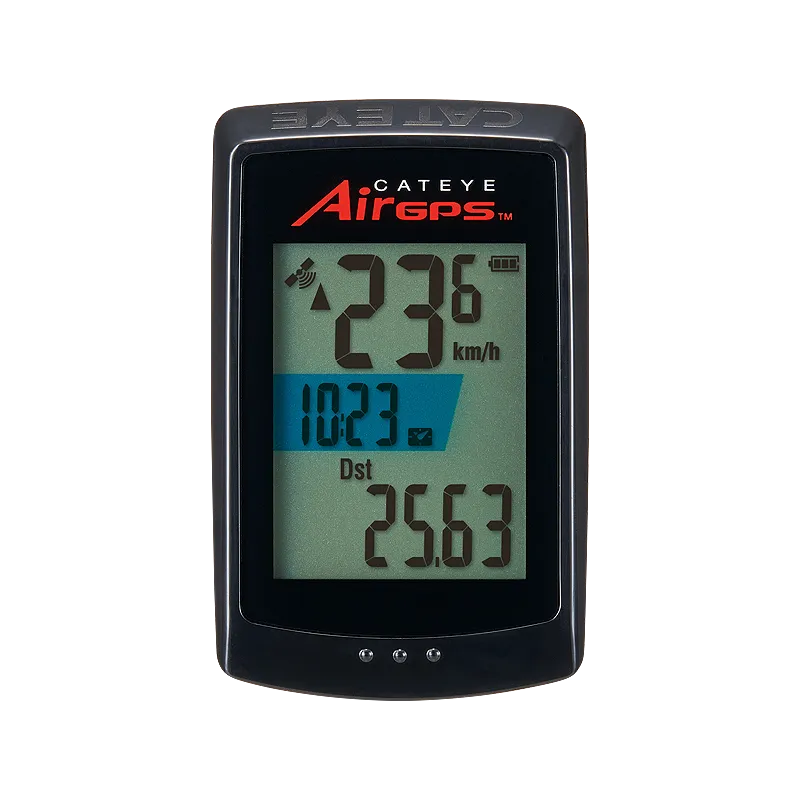 CatEye AirGPS Cycling Computer - Black