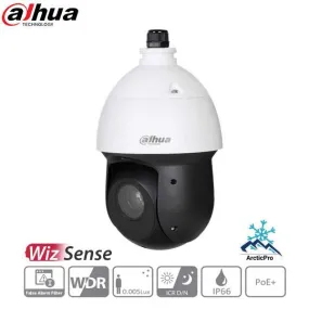 Dahua / IP / 4MP / Network PTZ Dome Camera / Motorized Varifocal / Analytics  / Starlight / 25x Zoom / 4.8-120mm Lens / 100m IR / WDR / IP66 / DH-49425XBNR