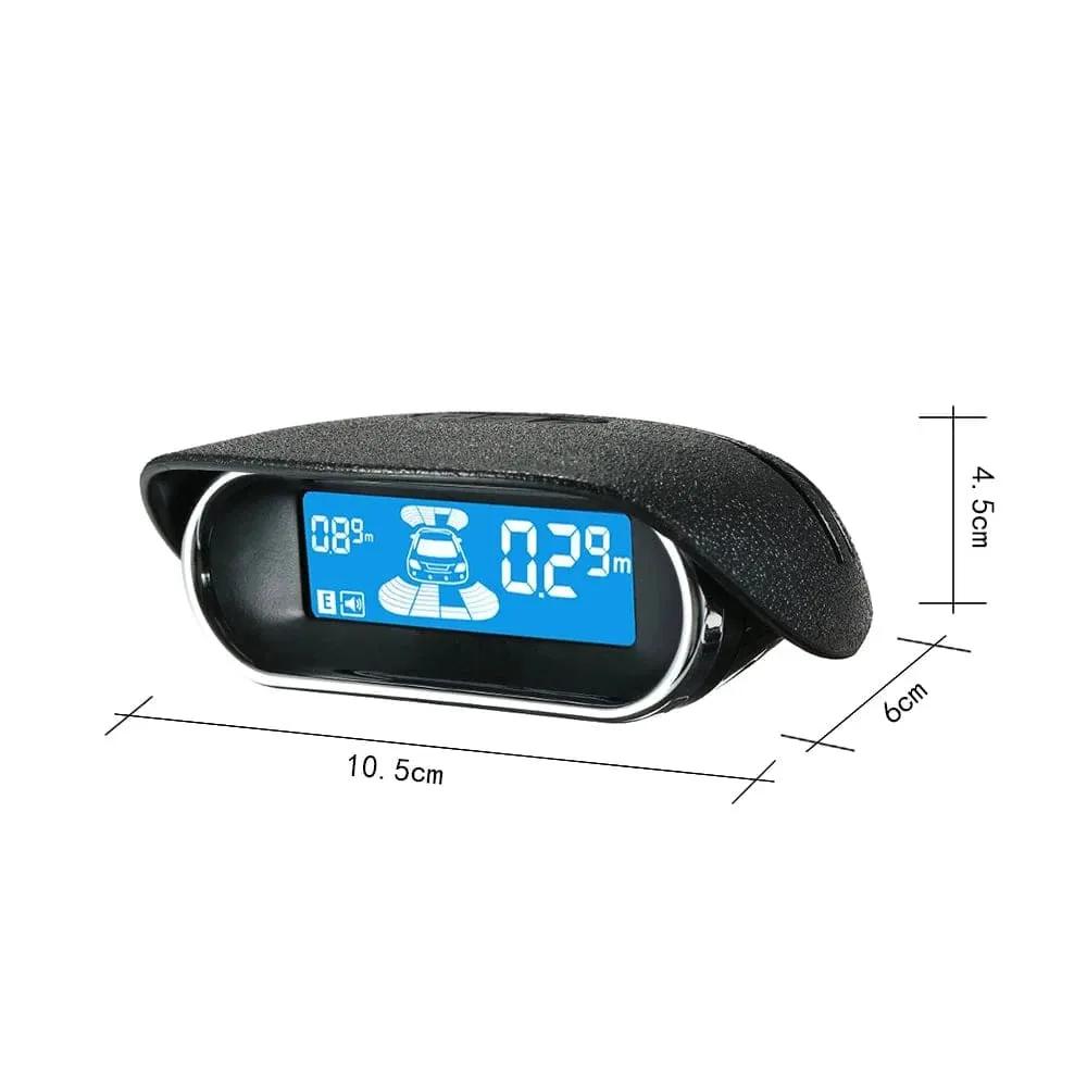 Digital Display Reversing Radar 8 Parking Sensors Electronics Parking Assistance Car Detector With 3 Levels For Volume Control