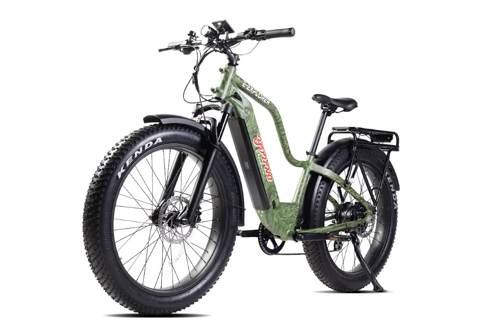 E-Explorer 1,000W 26" Fat Tire Hunting E-Bike by Young Electric