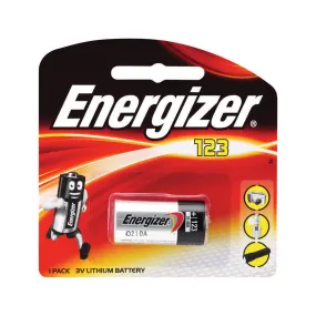 Energizer 3V 123 Lithium Battery