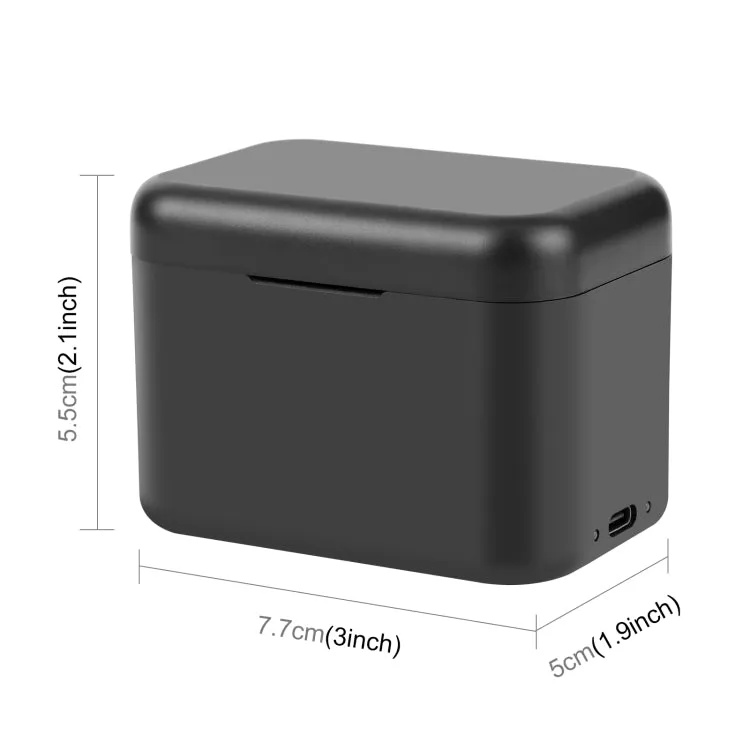 For Insta360 X4 PULUZ Battery Charging Box Battery & Memory Card Storage Case (Black)