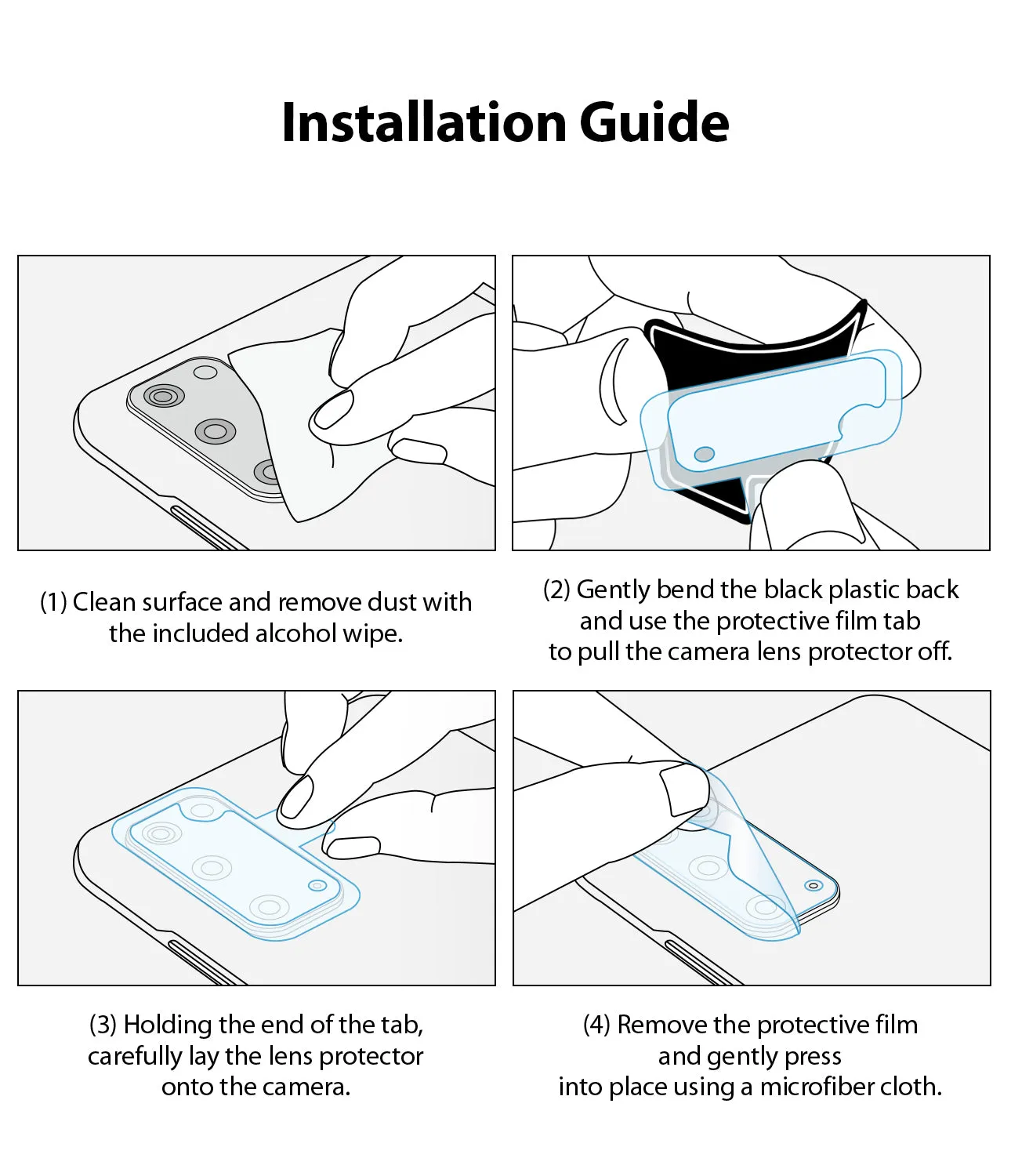 Galaxy Z Fold 2 Camera Protector | Invisible Defender Glass