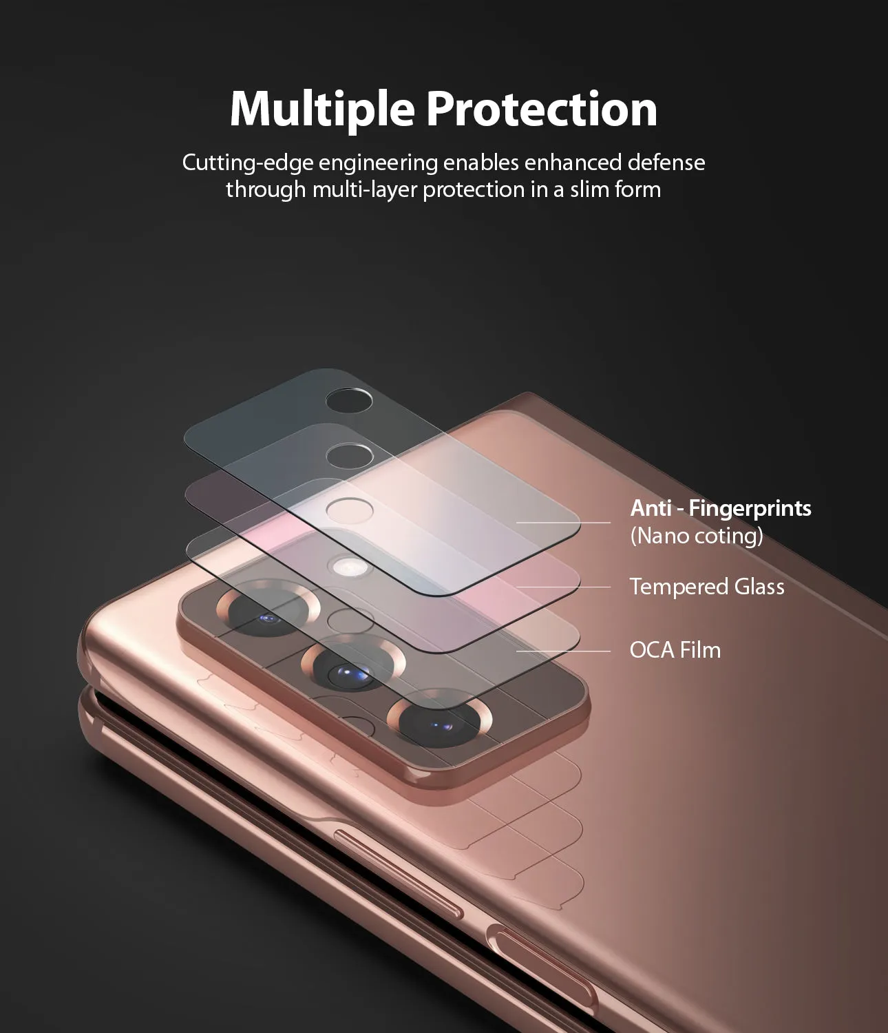 Galaxy Z Fold 2 Camera Protector | Invisible Defender Glass