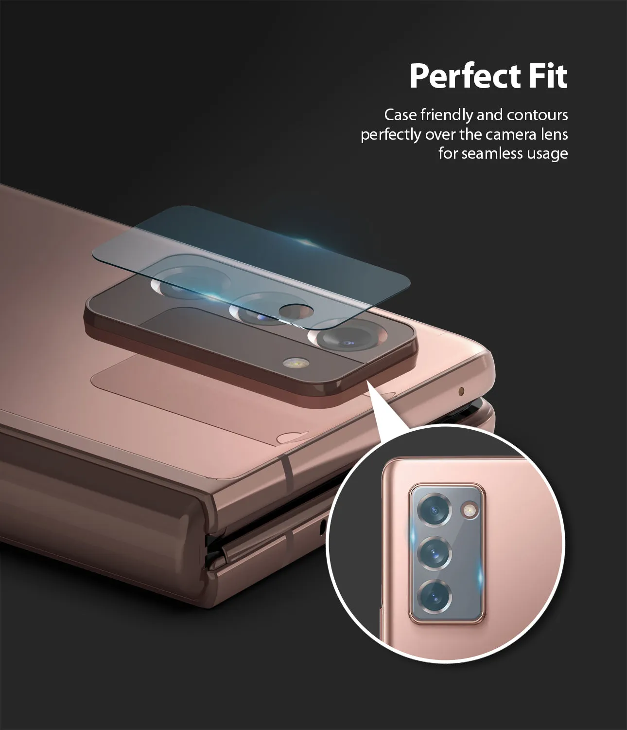 Galaxy Z Fold 2 Camera Protector | Invisible Defender Glass