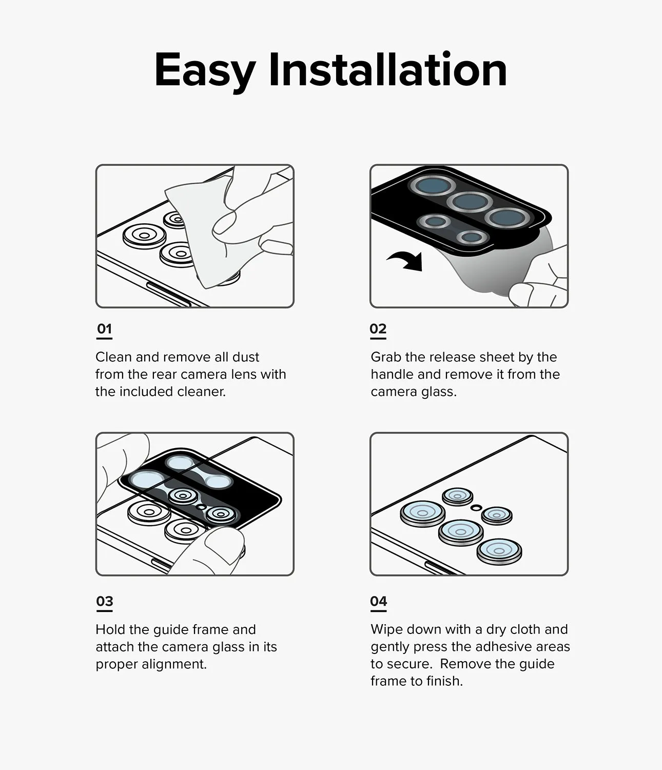 Galaxy Z Fold 5 | Camera Lens Frame Glass