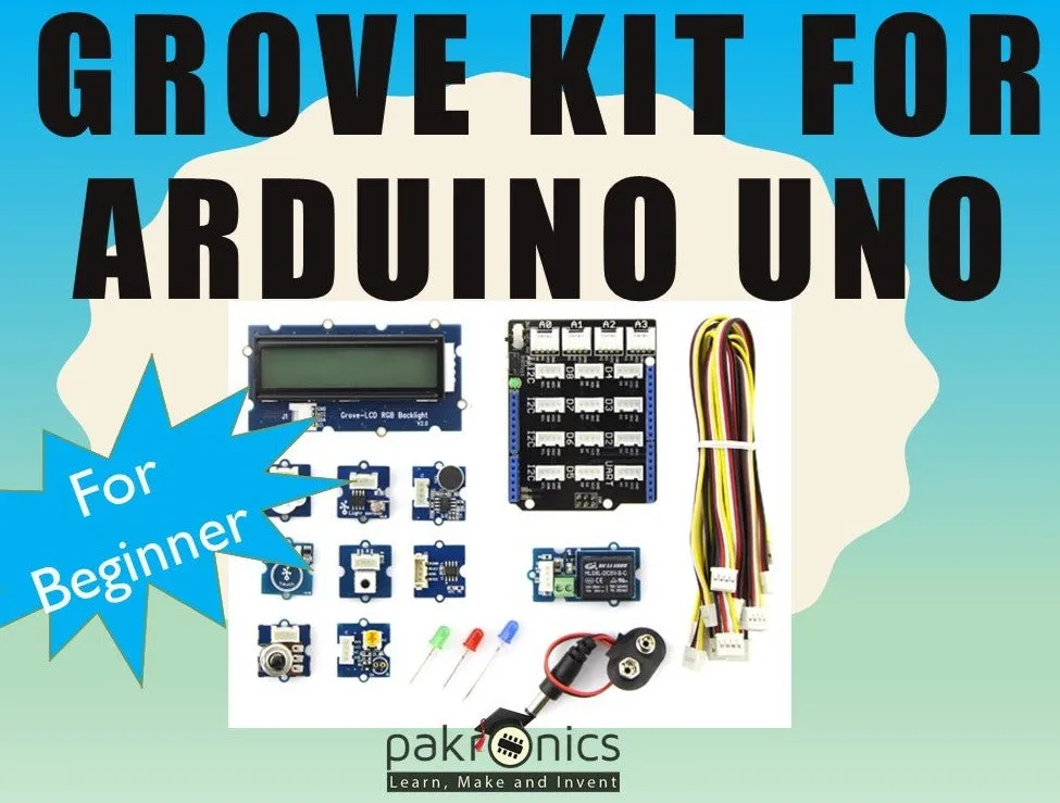 Grove starter kit for Arduino in classroom (e-course)