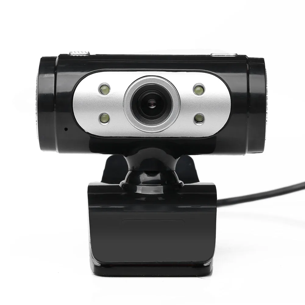 High Definition 1280*720 720p Pixel 4 LED HD Webcams Web Cam Camera With Night Lights For Computer High Quality