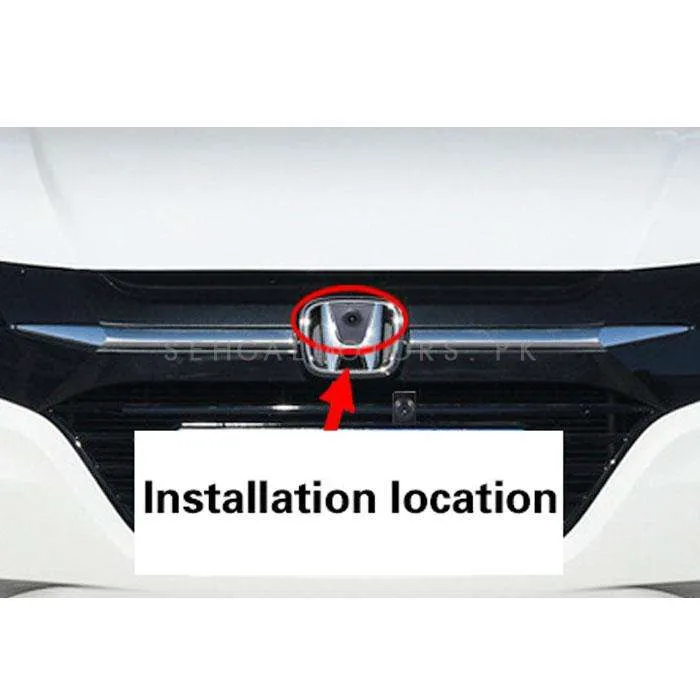 Honda Front Monogram Camera - Car Parking Camera | Security Camera | Front Guide Line Parking Backup Camera