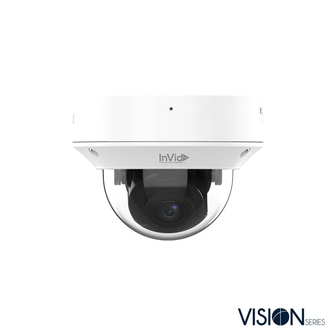 Invid VIS-P4DRXIRA27135NH 4 Megapixel Motorized Auto-Focus, Outdoor Dome