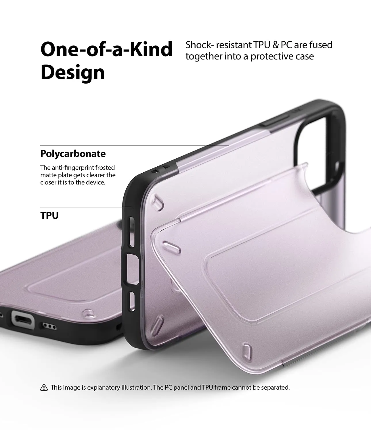 iPhone 12 / iPhone 12 Pro Back Cover Case | UX - Purple